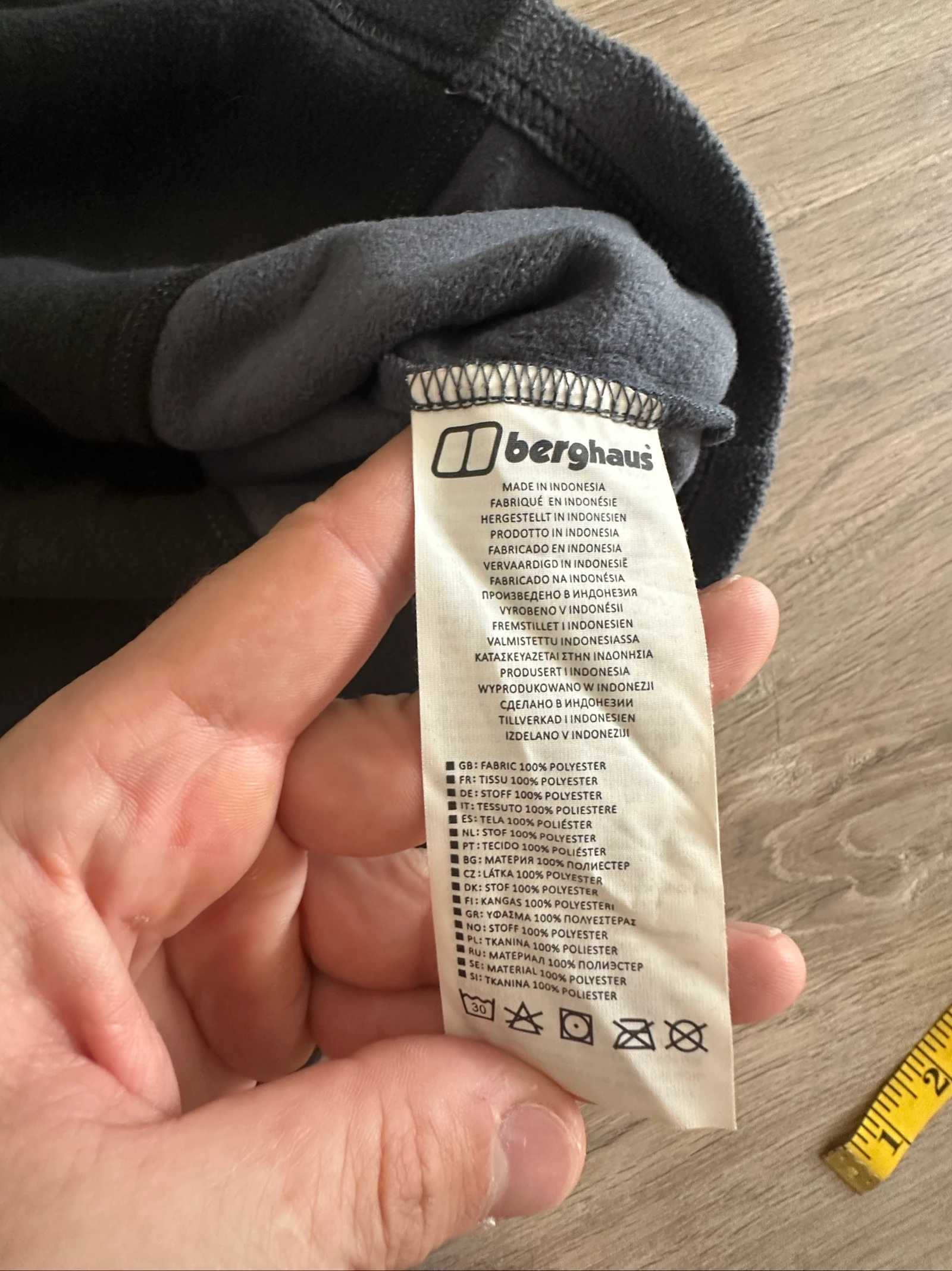 Berghaus Polaire Homme Taille L Noir 1/4 Zip Outdoor Trekking – photo 9